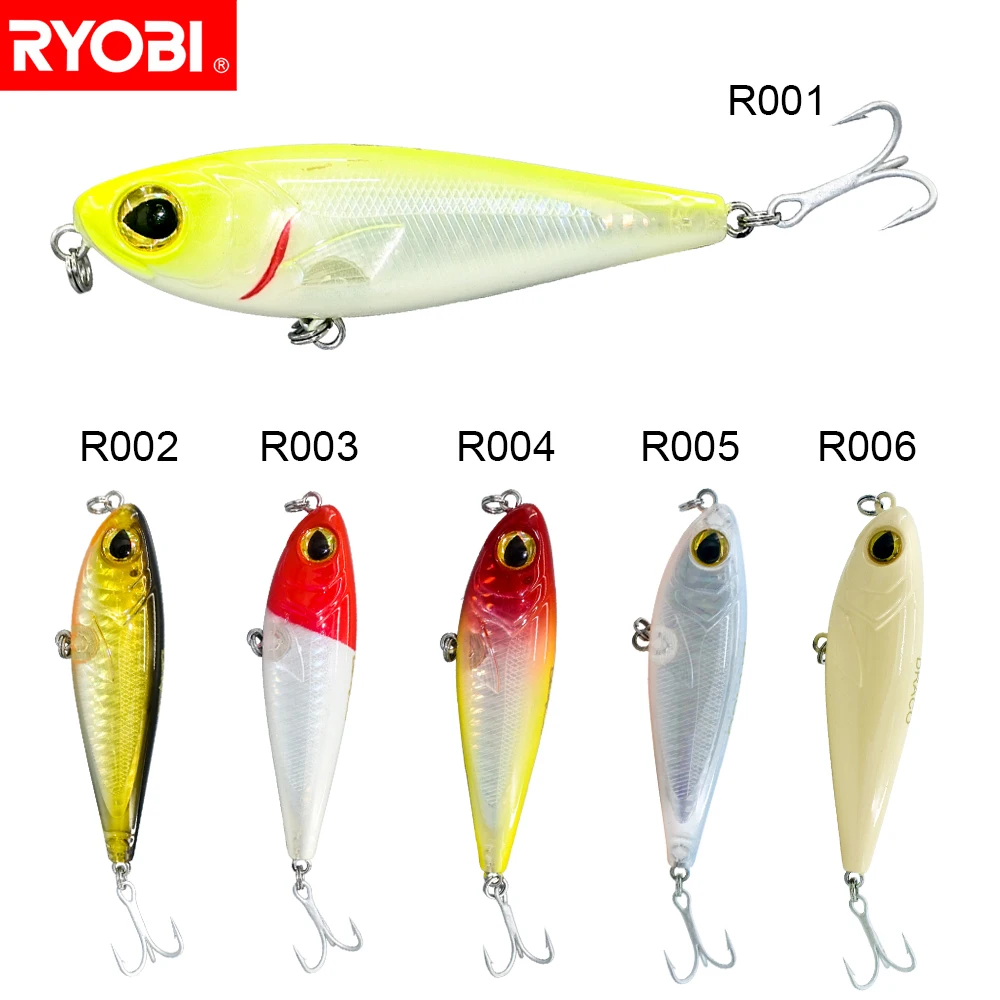 RYOBI DRACO S per Aktif Eylem Y zer 90mm 16g Minnow Bal k l k Lures 