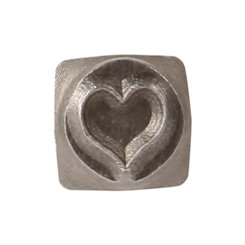 Whimsy Love Heart 6 мм штампованные металлические закаленные стальные стержни