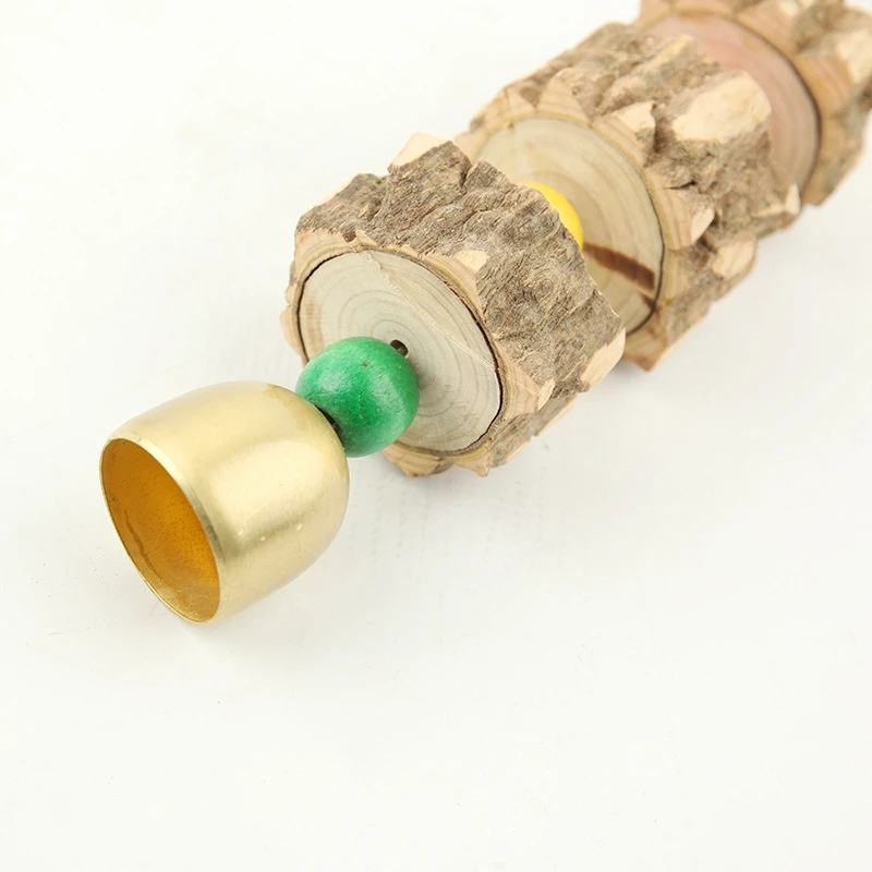 Натуральная древесина большой попугай игрушка лучший для африканских серый макаки какаканы попугаи птица развивающая игрушка