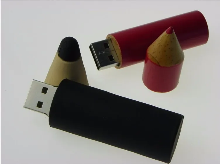 USB флеш-накопитель карандаш накопитель 4 ГБ 8 ГБ 16 г 32 г деревянная Флэшка 100 шт/партия(можно настроить логотип