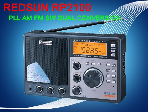 Fedex Free shipping REDSUN RP2100 PLL AM FM SW DUAL CONVERSION Digital ...