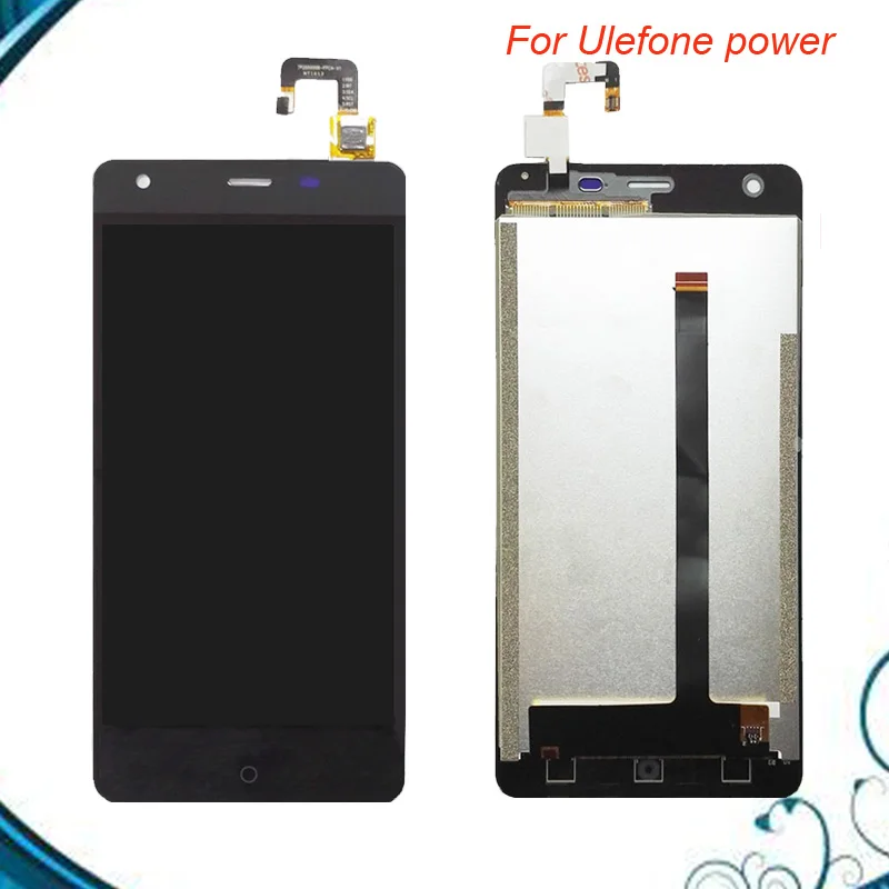 

5pcs/lot High Quality for Ulefone Power LCD Display + Touch Screen Digitizer Assembly Replacement Accessories
