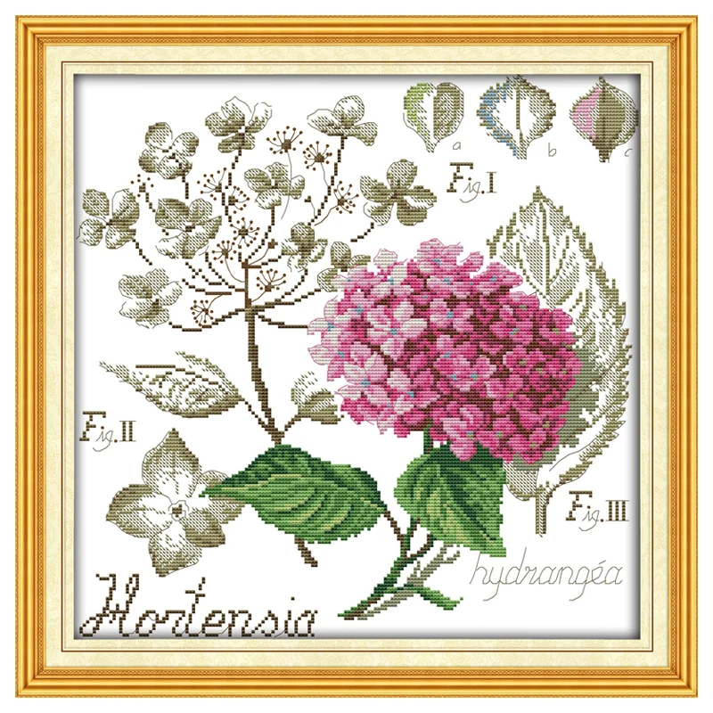 

14/16/18/27/28 Shadows of Flower Patterns Counted Cross Stitch Sets Wholesale Cross-stitch Kits Embroidery Needlework