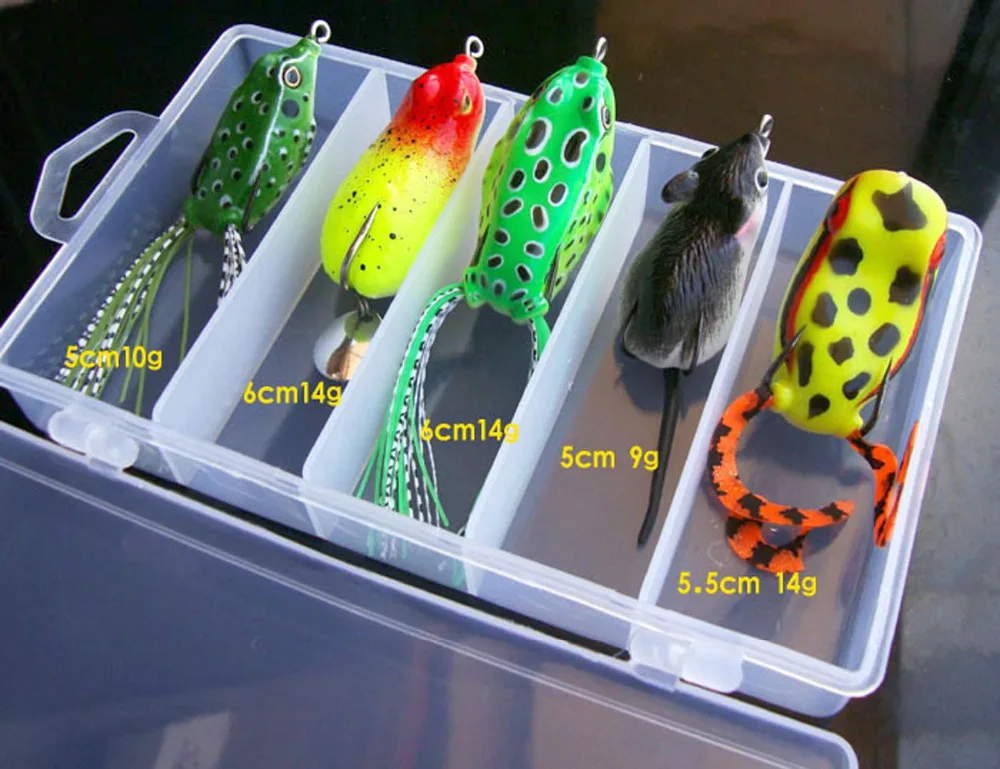 5 шт. рыболовные приманки 14 г|fishing soft|soft frogfrog lure |