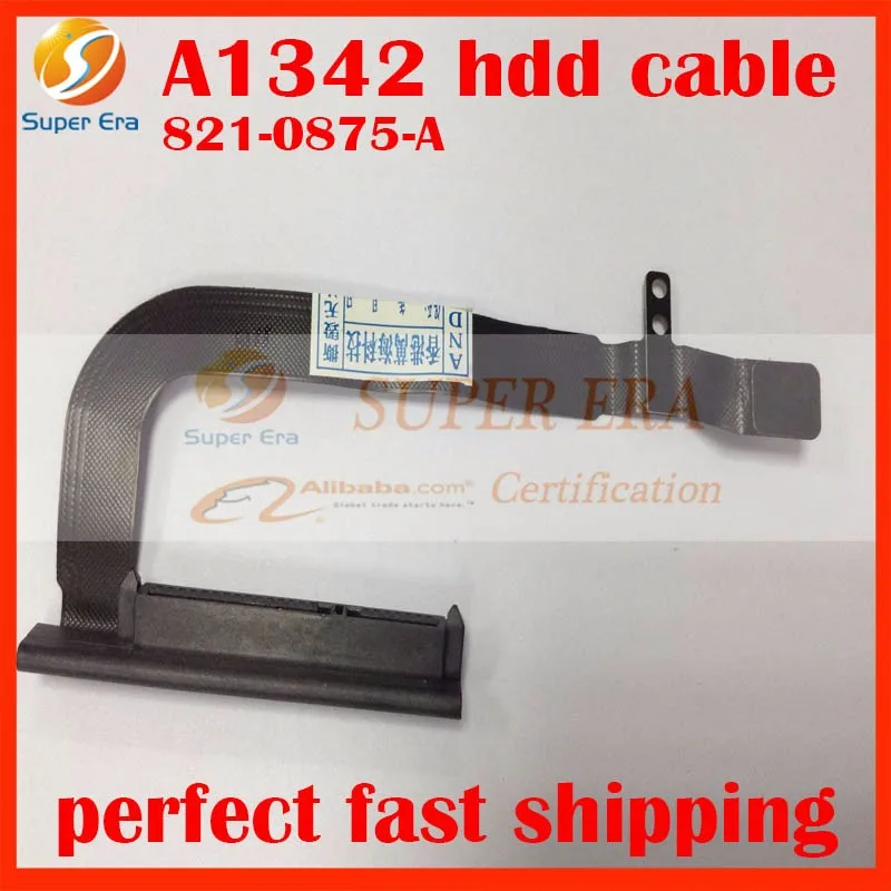 10pcs lot original for macbook A1342 hard font b disk b font driver cable hdd cable
