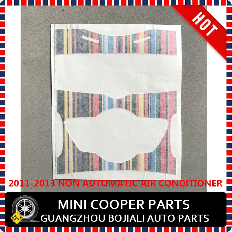 mini cooper R56 11 PS console sticker