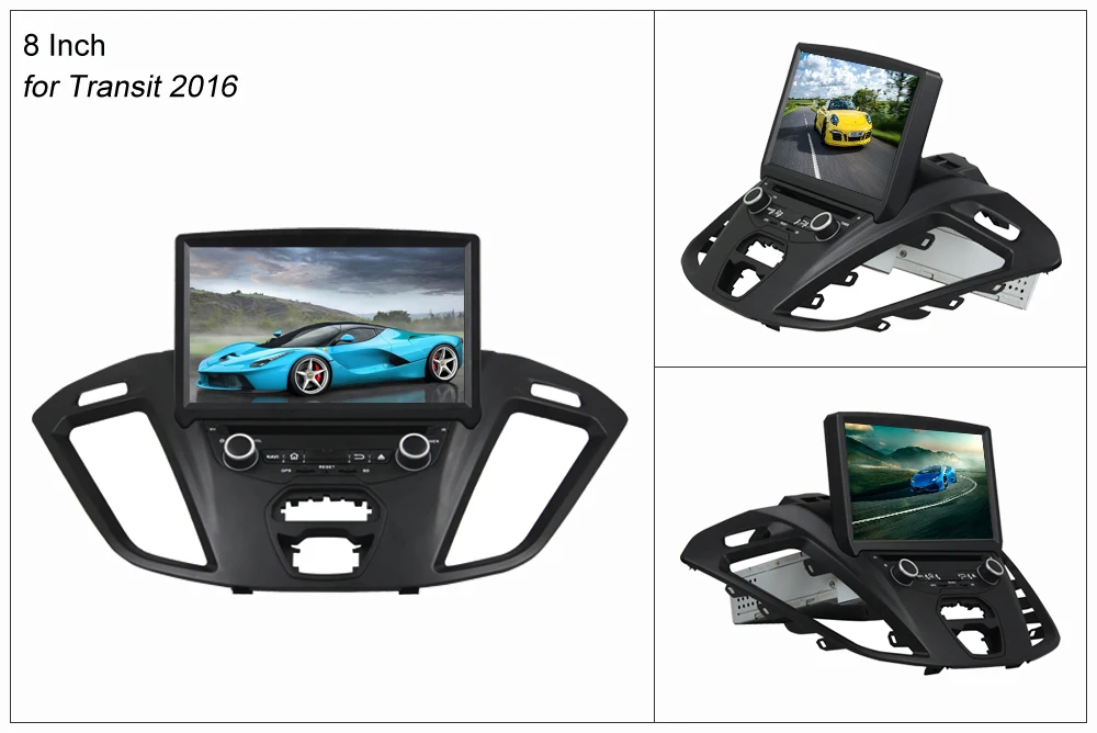 Top SINOSMART Android 9.0 4G RAM 8 core CPU Car DVD GPS Player for Ford Focus/Transit/Kuga 2012-2017 with Canbus 8