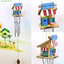 День рождения стабилизировать дом трубы Открытый Живой дворовый садовый декор колокольчики висячие украшения