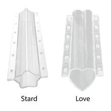 Heart Shaped Fruit Tool Plant Pressure Resistance Shaping Non Toxic Vegetables Cucumber Mold Clear Garden Kitchen Growth Forming