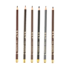 1 шт. профессиональный макияж, усилитель бровей, пот и водостойкий карандаш для бровей, карандаш для бровей, темно-коричневый карандаш для бровей