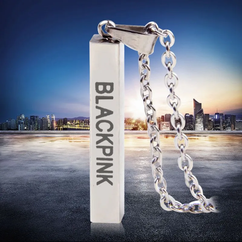 Blackpink альбом ожерелье Accessories аксессуары для мужчин и женщин мужской мальчик девочка ювелирные изделия кулон цепь