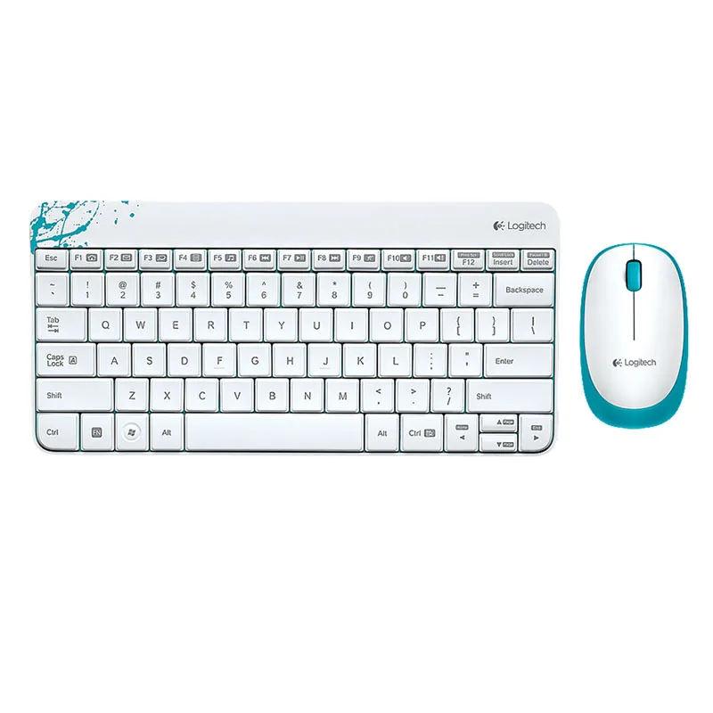 Беспроводная клавиатура и мышь Logitech MK240 оригинальные компьютерные комбо мини