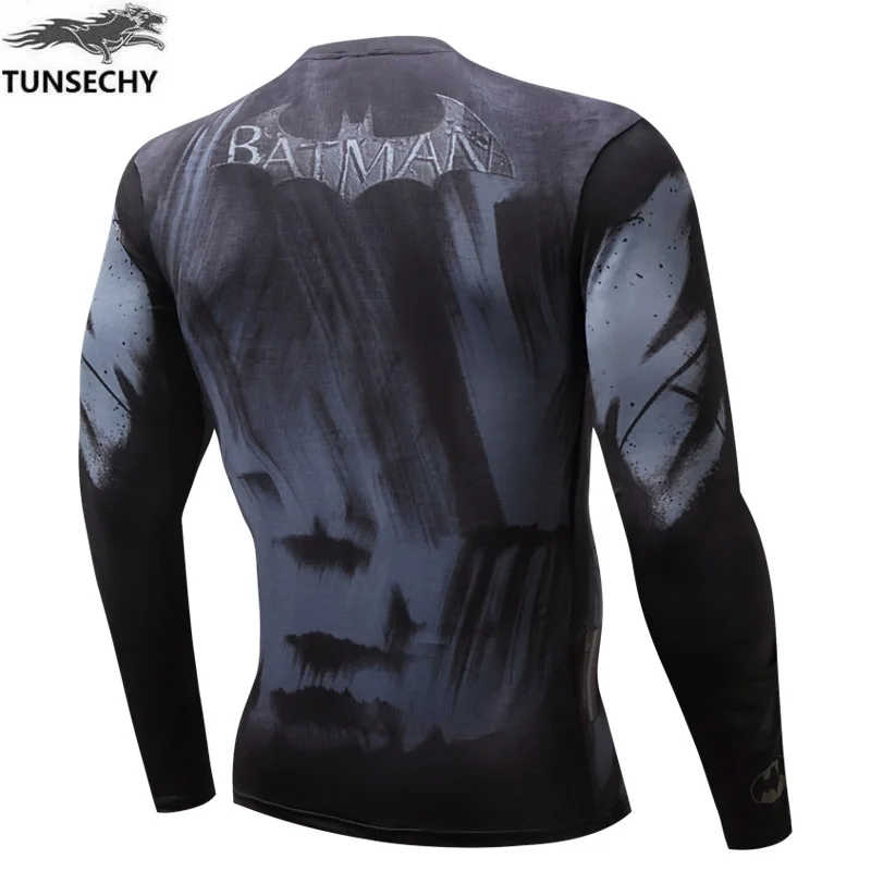 Compression Shirt Batman VS Superman 3D Printed T-shirts Men Raglan Long Sleeve Cosplay Costume Fit Clothing Fitness Tops Male Compression Shirt Batman VS Superman 3D Printed T-shirts Men Raglan Long Sleeve Cosplay Costume Fit Clothing Fitness Tops Male