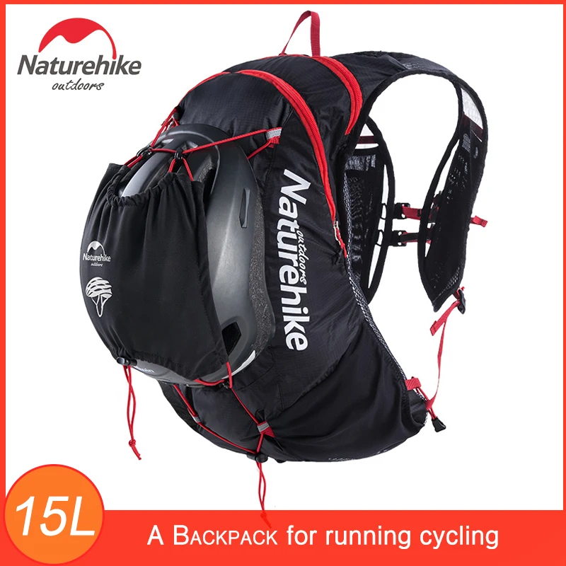 Naturehike 15L эргономичная ультра комфортная марафонская сумка для бега, рюкзак для велоспорта, рюкзаки для альпинизма и путешествий, спортивные сумки на открытом воздухе