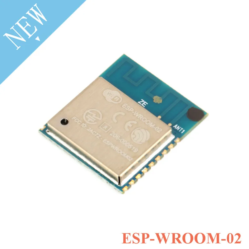 

ESP8266 Serial WIFI Module ESP-WROOM-02 ESP 8266 Wireless Transceiver Module 4MB SPI Flash esp wroom 02