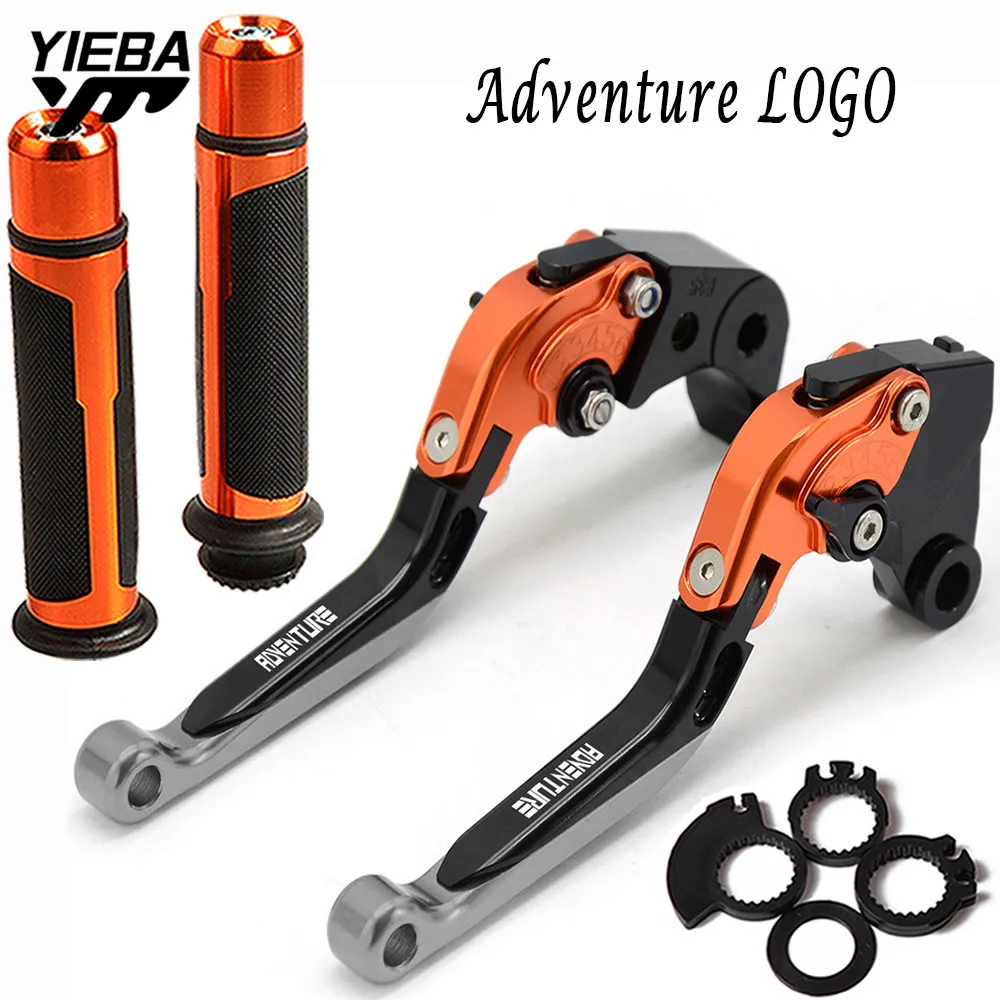

FOR KTM 990 Adventure 2006-2013 2012 2011 2010 Motorbike accessories Motorcycle Brake Clutch Levers handle Hand bar grips Ends