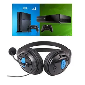 

PS4 Headphone Microphone Volume Control Headset for SONY PlayStation 4/Slim/Pro Dualshock 4 Controller PS4 Accessories Joystick