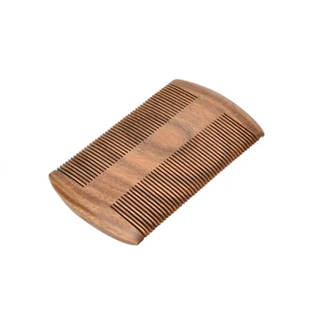 

1PCS Pocket Wooden Comb Natural Green Sandalwood Super Narrow Tooth Wood Combs Anti Static Lice Pet Beard Comb Hair Styling Tool