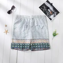 Мужские пляжные шорты для плавания, Шорты для плавания, Шорты для плавания, богемные Лоскутные костюмы для серфинга, плюс, для тренажерного зала, быстросохнущие, Droipship#0712