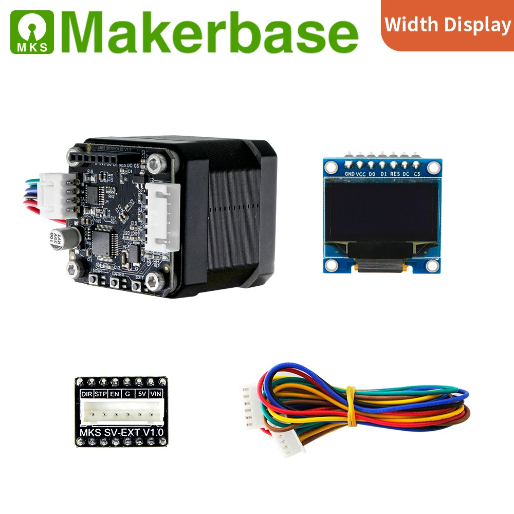 Tanie Drukarka 3D STM32 pętla zamknięta silnik krokowy NEMA17 MKS SERVO42B S42B zapobiegaj utracie kroku podczas drukowania wysoki koszt efektywny