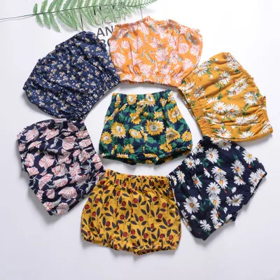

Waiwaibear Baby Large PP Shorts Baby Girl Shorts Infant Floral Cotton Linen Bloomers Toddler Girls Bread Pants Baby Girl Tngr70