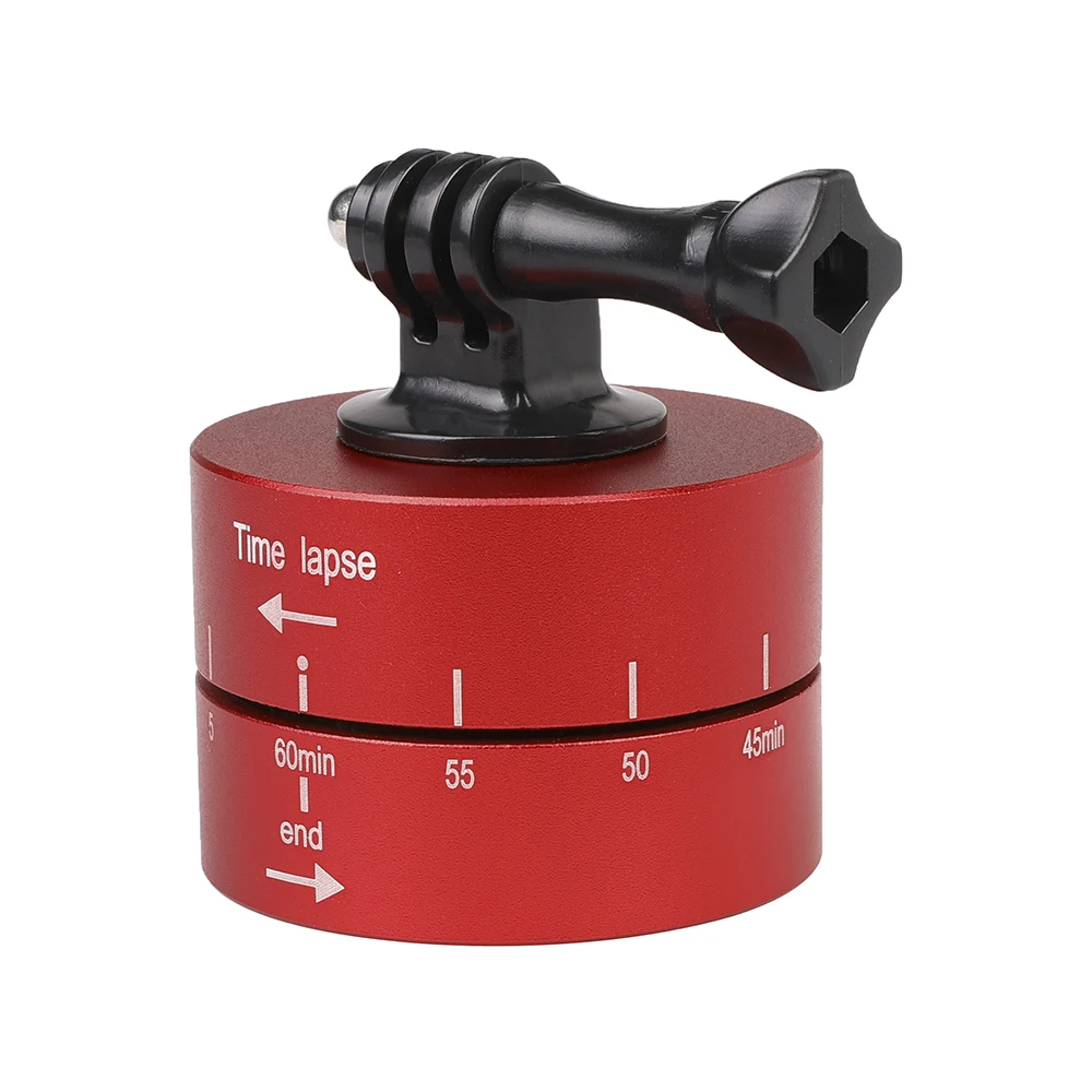 Kaliou Go Motion 360 Degree Panning Rotating Time Lapse Photography Timer for Iphone Mobile For GoPro 7 6 5 4 3 SJCAM DSLR Red Kaliou Go Motion 360 Degree Panning Rotating Time Lapse Photography Timer for Iphone Mobile For GoPro 7 6 5 4 3 SJCAM DSLR Red
