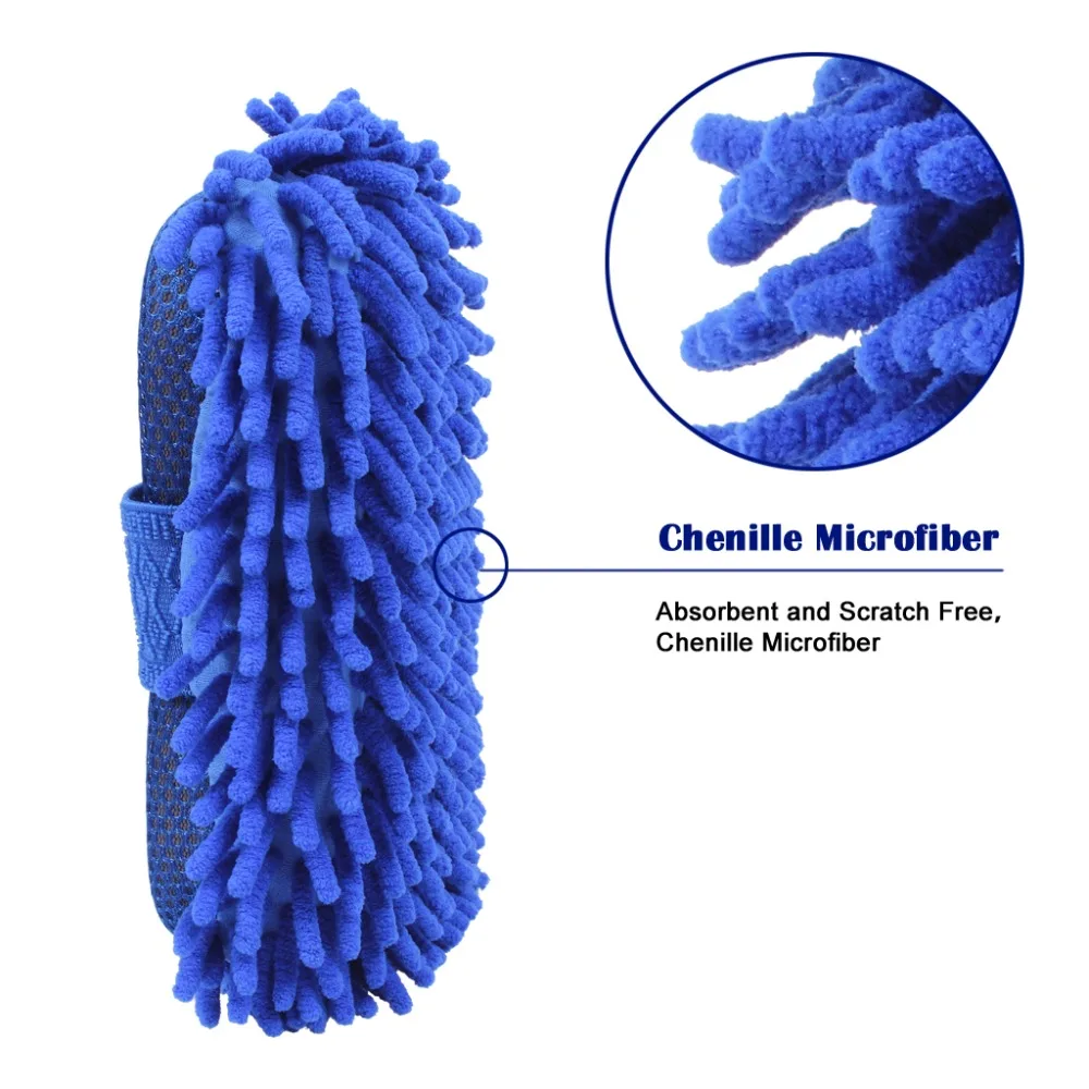 Car Washing Sponge Glove  (3)