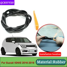 Автомобильный-Стайлинг для Suzuki IGNIS- анти-звуконепроницаемые не пропускающие шума пылезащитные полоски для приборной панели автомобиля уплотнительные полоски для лобового стекла авто аксессуары