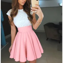 NORMOV модная плиссированная юбка для женщин, школьная юбка с высокой талией, Одежда для танцев, летнее черное бальное платье, короткая юбка для женщин, Faldas