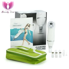 Красота звезда микродермабразия алмазный пилинг красота машина удаления угрей кожи кожура Алмазная дермабразия очищение пор