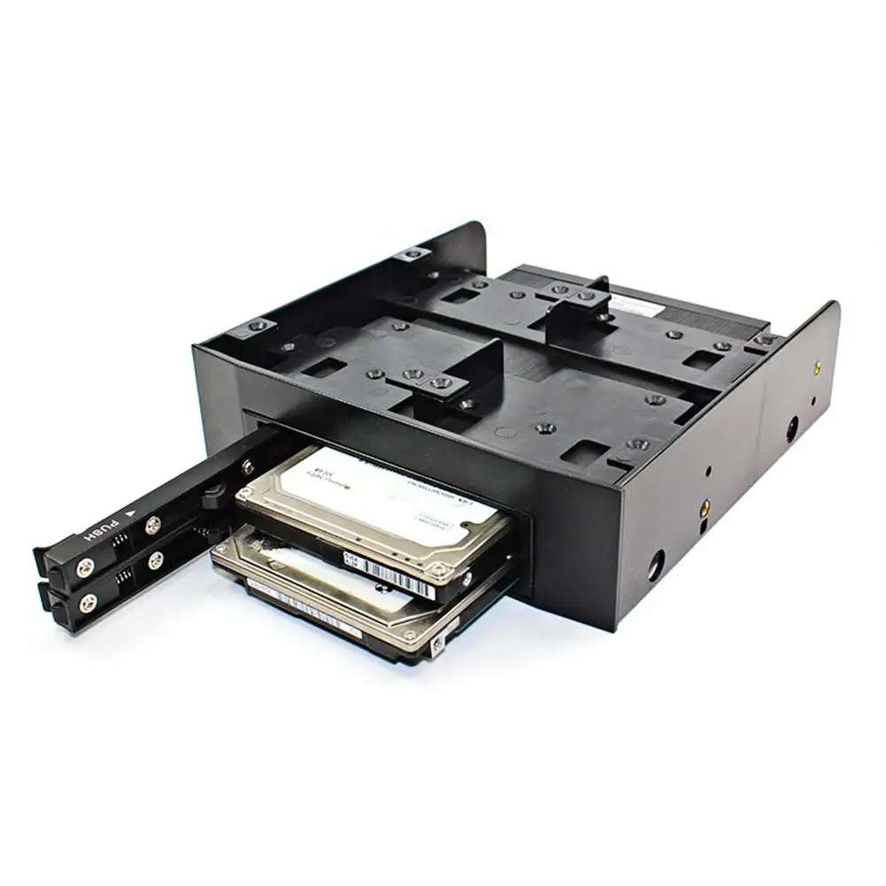 5,25 дюймов оптический до 3,5 дюймов дисковод дисковода отсек SSD Монтажный кронштейн конвертер