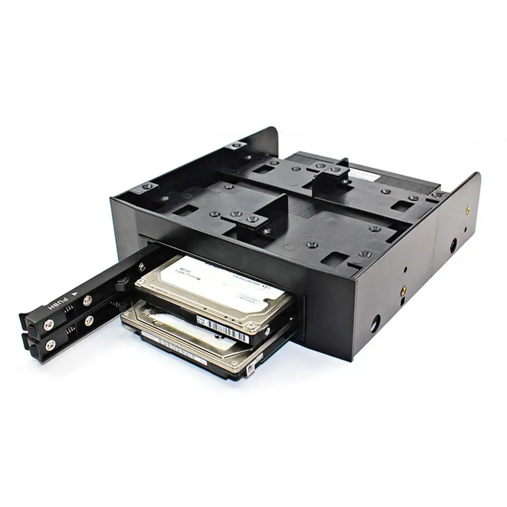 

5.25inch Optical to 3.5inch Floppy Drive Bay SSD Mounting Bracket Converter