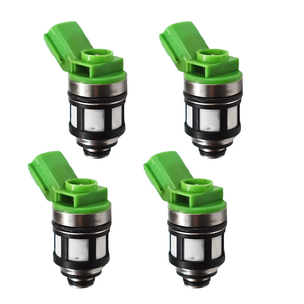 4x OEM Fuel Injectors For 96 04 Nissan Pickup Frontier Xterra 2.4L JS4D
