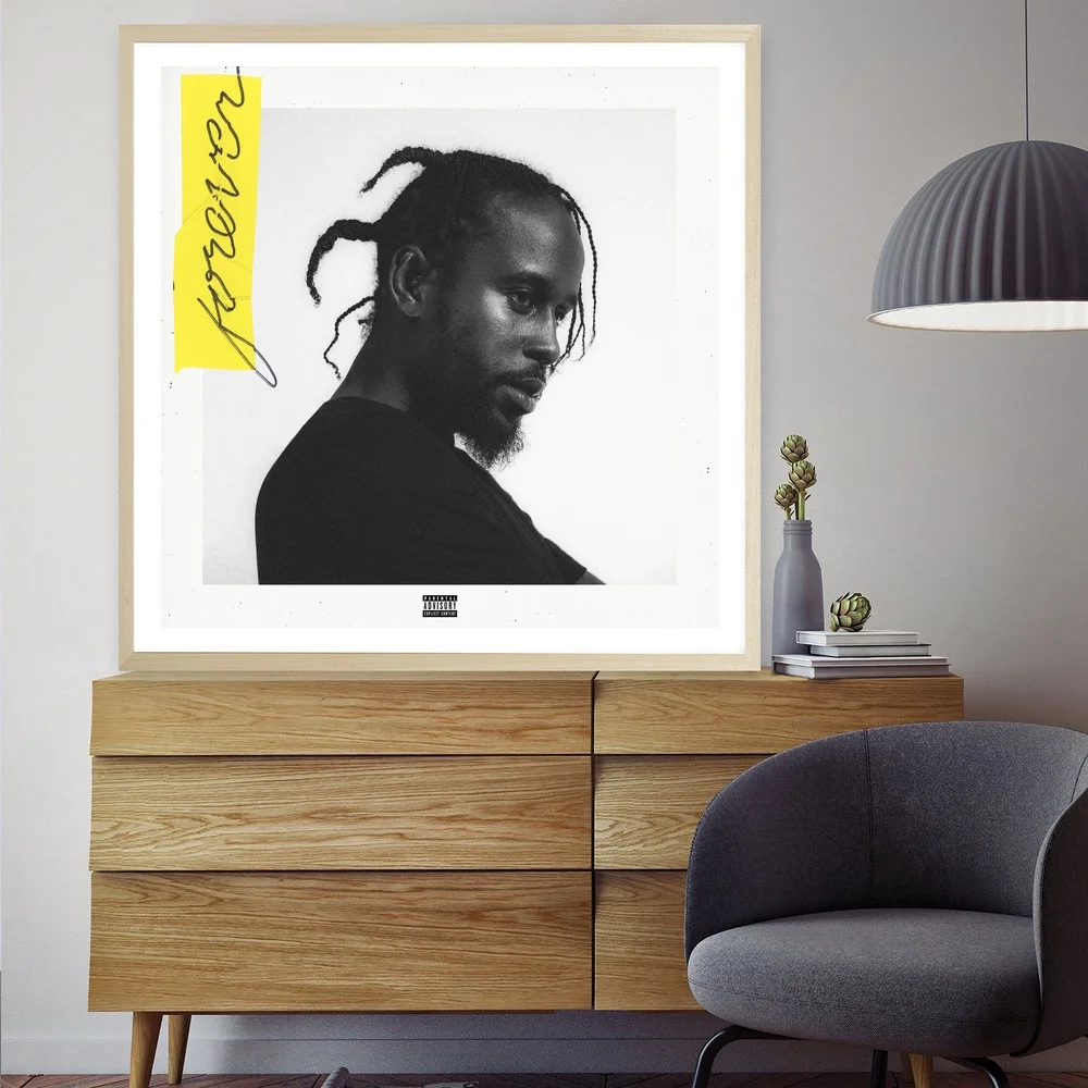Andrae Hugh Sutherland Popcaan вечная Обложка альбома Искусство Холст постер музыкальный