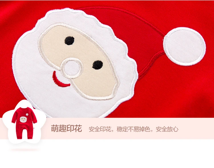 Christmas Embroidery Santa Clothing 100% Cotton Newborns Baby Boy Girl Clothes Spring Autumn Infant Long Sleeve Romper Pajamas HTB10WSXc.l7MKJjSZFDq6yOEpXad - Christmas Embroidery Santa Clothing 100% Cotton Newborns Baby Boy Girl Clothes Spring Autumn Infant Long Sleeve Romper Pajamas