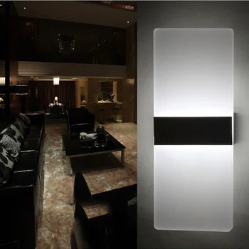 

Newly LED Wall Light-up Down Cube Indoor Outdoor Sconce Lighting Lamp Fixture Decor MK