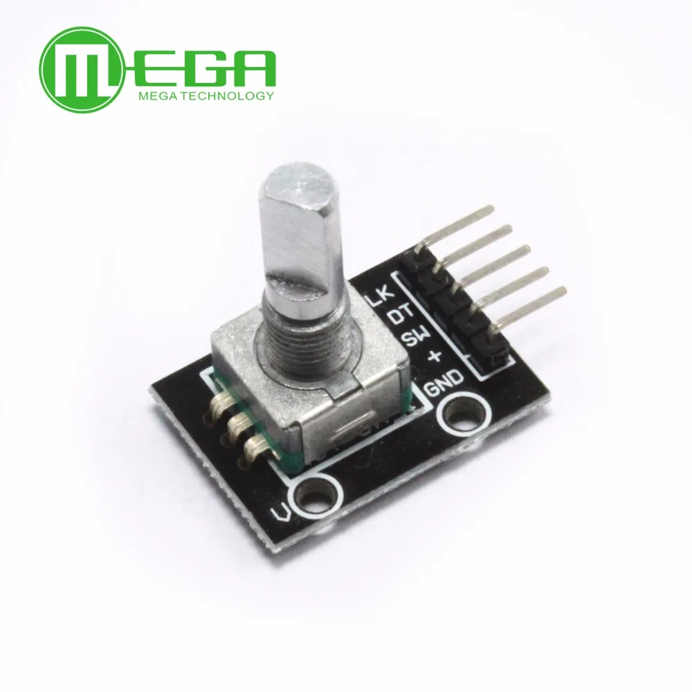 

360 Degrees Rotary Encoder Module For Brick Sensor Switch Development Board KY-040 With Pins