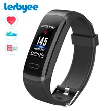 LERBYEE Color Screen Smart Bracelet GT101 Waterproof 24 hours Heart Rate Monitor Fitness Tracker Bluetooth Smart Watch for Sport
