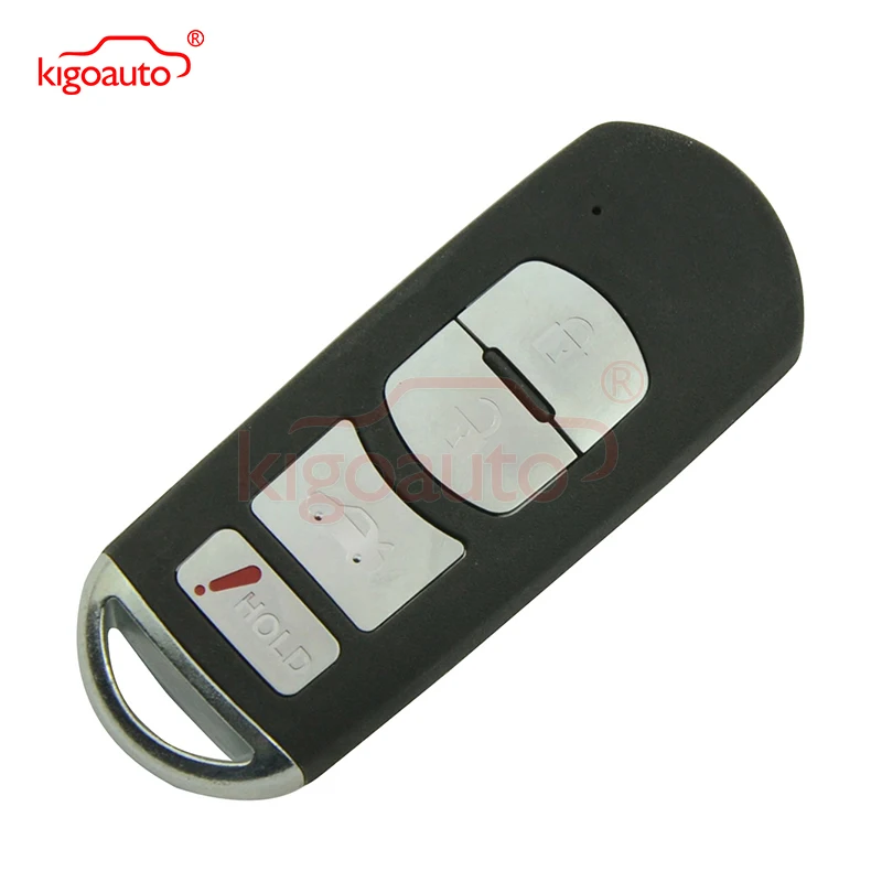 Чехол для смарт ключа WAZSKE13D01 с 4 кнопками Mazda CX 5 2013 2014 kigoauto|buttons buttons|button 4button case |
