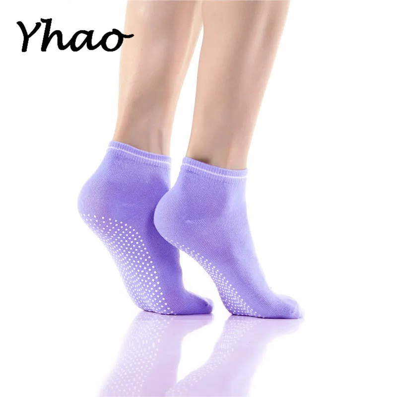 Yhao Women's High Quality Yoga Socks Non-slip Ventilation Perspiration Pilates Socks Size 35-39 Free Shipping