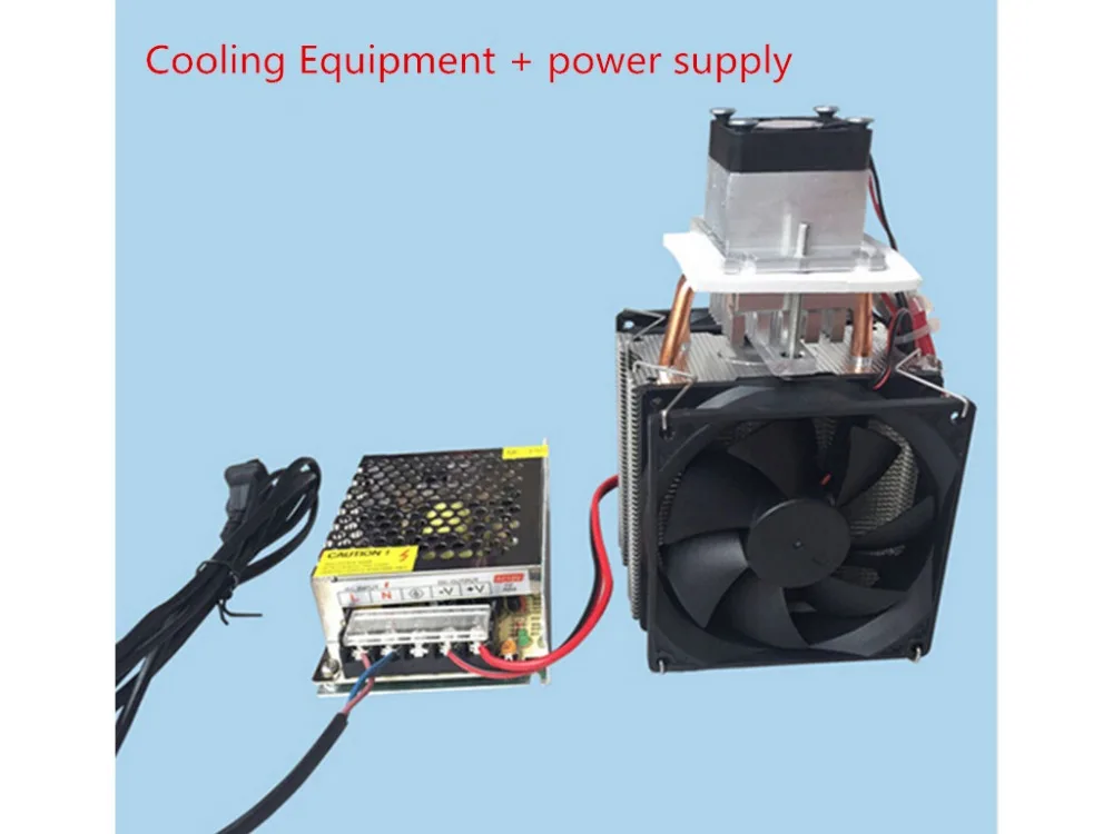 12 V 6A DIY Электронный холодильник на полупроводниках радиатор охлаждения