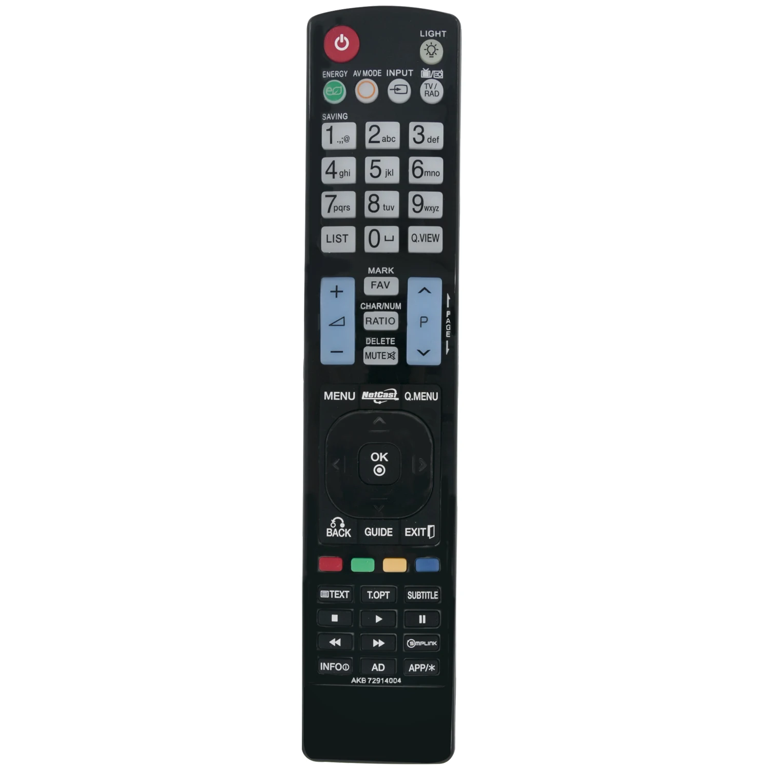 Новый AKB72914004 замененный пульт дистанционного управления подходит для LG TV 55LE8500