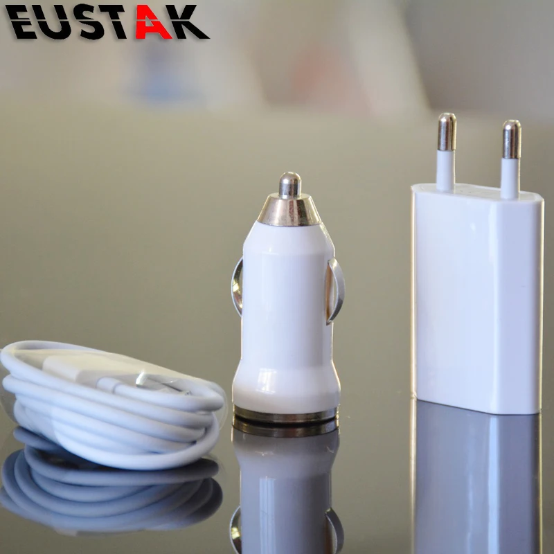 1 комплект Европейский штекер USB настенное зарядное устройство адаптер
