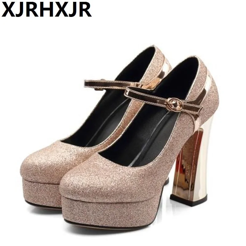 XJRHXJR Women Platform Bling High Heel Sandals Fashion Peep Toe Dress Party Summer Shoes Buckle Strap Heels Silver Gold
XJRHXJR Women Platform Bling High Heel Sandals Fashion Peep Toe Dress Party Summer Shoes Buckle Strap Heels Silver Gold