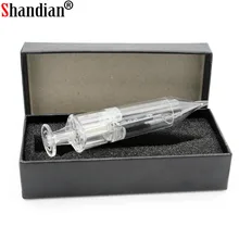 SHANDIAN продвижение реальная емкость медицинский шприц USB 2,0 флэш-накопитель внешний накопитель 4 ГБ 8 ГБ 16 ГБ 32 ГБ 64 Гб
