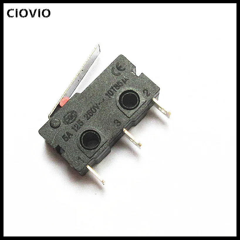 10PCS Tact Switch on off KW11-3Z 5A 250V Micro switch 3PIN Buckle New CIOVIO