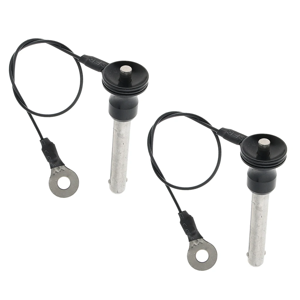 

2 Pieces Stainless Steel Ball Lock Quick Release Pin Push Button, Fine Finish, Dia 8mm Usable Length 40mm/1.57 inch