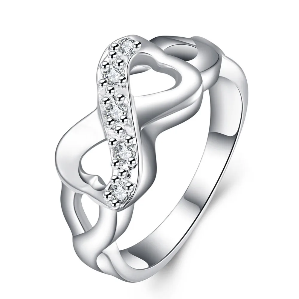 

T1099 New Fashion Rings For Women Party Elegant Luxury Bridal Jewelry 925 Sterling Silver Wedding Engagement Ring High Quality
