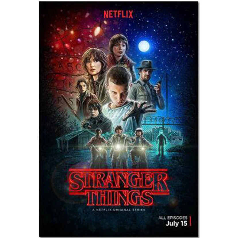Stranger things 5D DIY full square/round Diamond mosaic diamond embroidery Cross Stitch Home decoration Gift new arrival LG3045 | Дом и сад