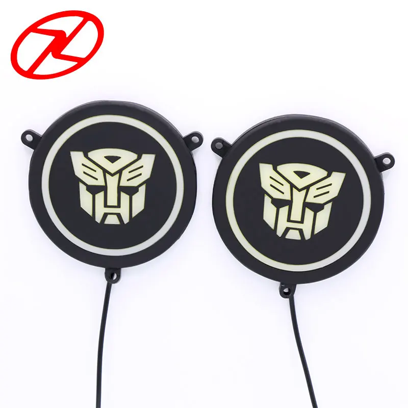 

LED DRL White Cars Flexible Running Light 90mm round Daytime Running Light COB Daylight Fog Driving Light 12V Waterproof